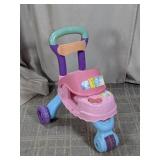 (1) Pink Toddler Ride-On Walker Toy