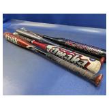 (4) Youth Baseball/Softball Bats