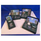 (4) Marquis Nativity Crystal Figurine Sets