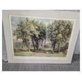 (1) "Where Noble Elms Abound" Color Print