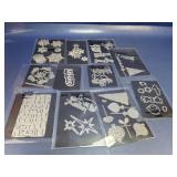 (11) Christmas & Snowflake Themed Die-Cut