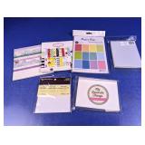 (1) Craft Paper Pads & Adhesive Sheets Lot
