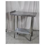 (1) Stainless Steel Work Table
