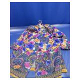 (1) Anthony Richards Floral Robe