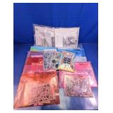 Extensive Craft Lot: Stamps, Dies, Paper,