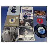 (10) 45 RPM Records Pop & Rock Hits - Columbia &