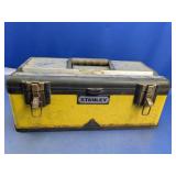 (1) Stanley Toolbox with Assorted Tools