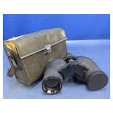 (1) Sears Discoverer 7x35 Binoculars w/ Case