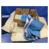 (1) Box of Assorted Fabric Pieces