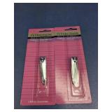 (2) Perfection Fingernail Clippers with File