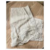 Vintage Cream Lace Tablecloth or Topper