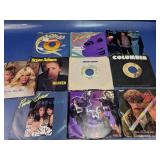 (10) 45 RPM Vinyl Records ï¿½ Columbia & More