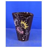 (1) Hand-Painted Ceramic Vase