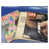 (4) LIFE Magazine Issues ï¿½ 1969 Vintage