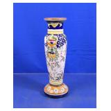 (1) Hand-Painted Ceramic Vase
