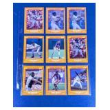SHEET OF 9 1988 SCORE PREMIER ROOKIE CARDS