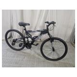 (1) Hyper Havoc Full Suspension Mountain Bike