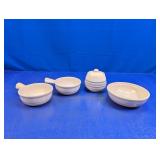 (4) Ceramic Kitchenware Pieces