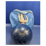 (2) Ebonite "Personal 300" Bowling Ball & Bag