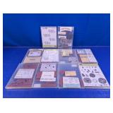 (10) Unity & Stampinï¿½ Up Rubber Stamp Sets