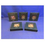(5) Picturesque Hidden Kingdom Relief Tiles