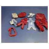 (10) Assorted Holiday Cookie Cutters