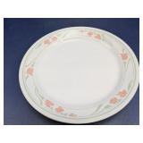 (1) Corelle Dinner Plate ï¿½ Floral Border