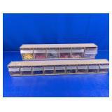 (1) Component Storage Rack w/ Contents Lot