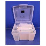 Crafting Lot: Embossing Folders & Storage Case