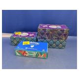 (4) Facial Tissue Boxes - Kleenex/Great Value