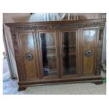 Italian Carved Wood Credenza/Sideboard