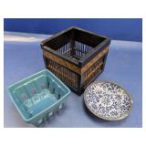 (3) Decorative Home Containers