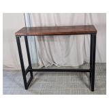 Rustic Industrial Console/Bar Table
