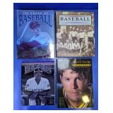 (4)Baseball Books & Brett Favre Biography Lot