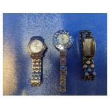 (3) Diverse Style Ladies Watch Trio