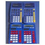 (4)Texas Instruments School Calculator Lot