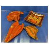 California Originals Ceramic Ashtrays Assorted Set