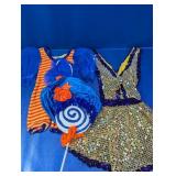 (3) Girls Costume Outfit Pieces