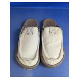 Sanuk Canvas Slip-On Mule Sandals