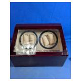 Wooden Multi-Compartment Watch Display Box