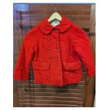 (1) Red Hooded Child Garment