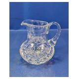 (1) Cut Glass Creamer Pitcher
