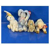 Assorted Plush Bunny and Lamb Stuffed Animals
