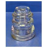 Vintage Clear Glass Telegraph Insulator