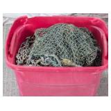 Commercial Grade Fishing Net with Weighted Chain