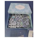 Glitter Alphabet Letters Rhinestone Craft