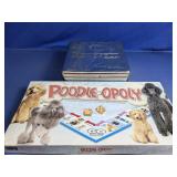 Poodle-Opoly Board Game & Monopoly Tin Lot