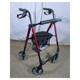 (1) Folding Mobility Rollator Walker