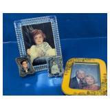 (4) Assorted Decorative Photo Frames
