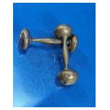 Vintage Cast Iron Dumbbell Weight